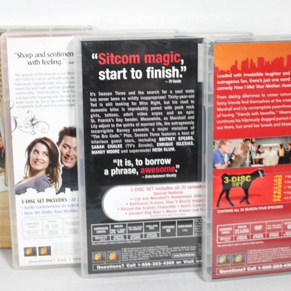 Y2K How I Met Your Mother Season 1,2,3,4 DVD Set - Picture 2 of 10